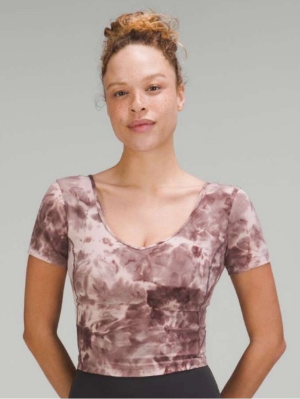 Lululemon athletica Align Tee Diamond dye 12- NWT